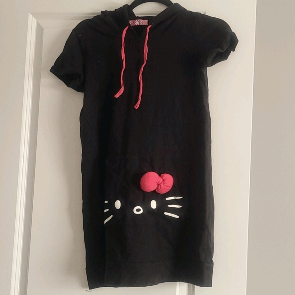 Hello kitty short sleeve hoodie small
